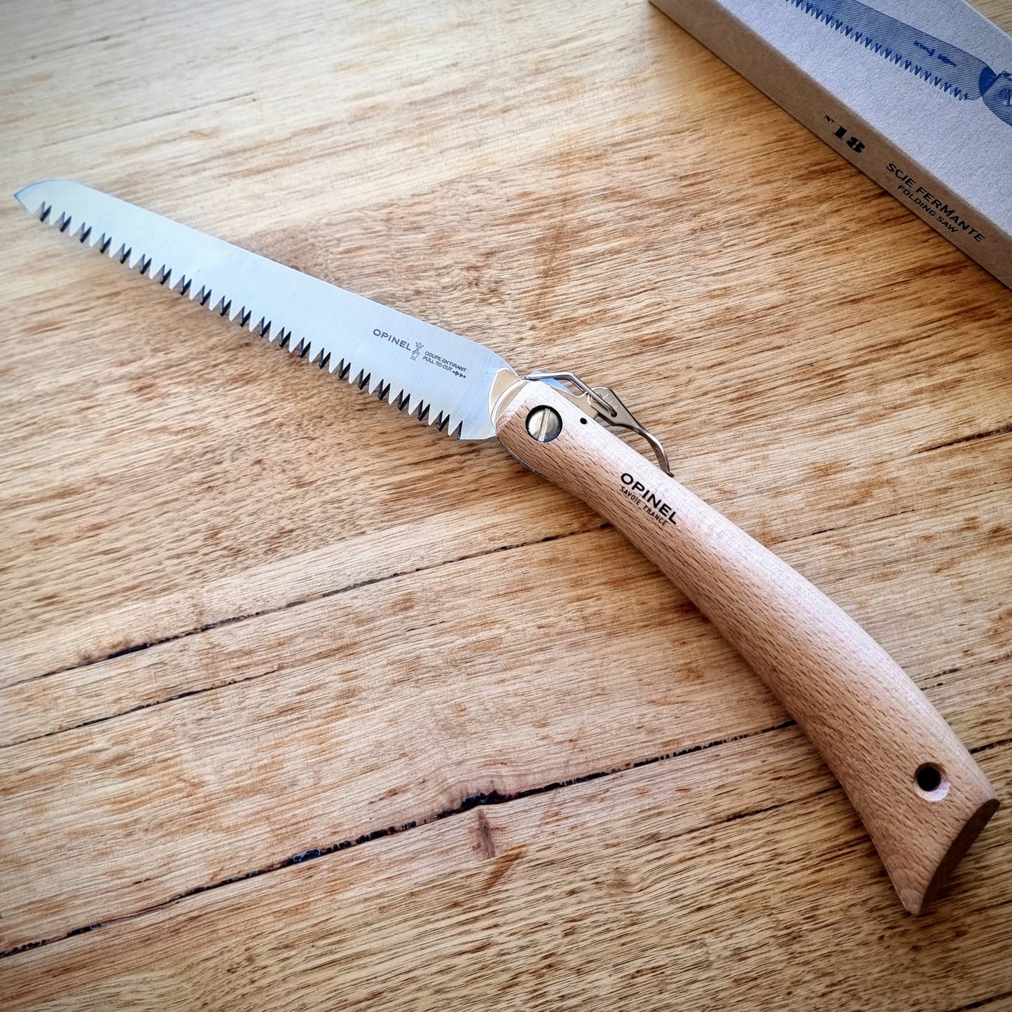 Opinel Folding Saw N°18 Carbon - 18cm