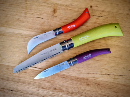 Opinel Gardener's Coloured 3PC Set