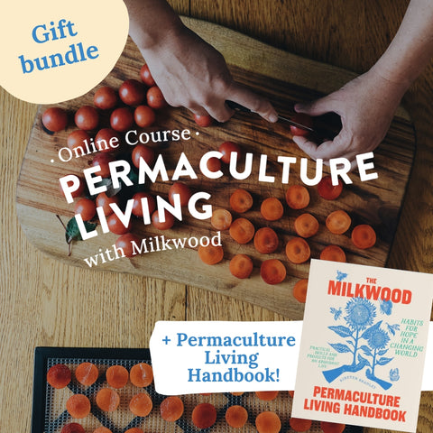 GIFT BUNDLE: Permaculture Living course + Permaculture Living Handbook