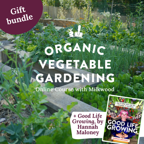 GIFT BUNDLE: Organic Vegetable Gardening course + Good Life Growing